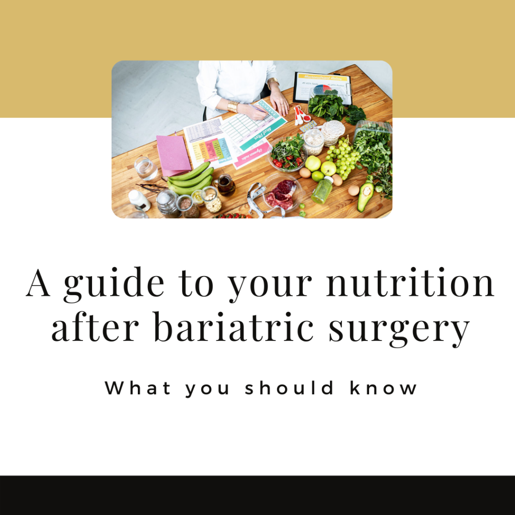 A Guide To Your Nutrition After Bariatric Surgery - SGBC Clinic